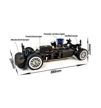 Acme Subaru Cyclone 1:10 Nitro
