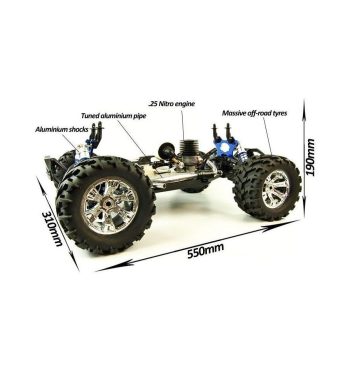 Monster Truck Acme Barbarian NXL 1:8 Nitro