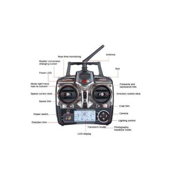 Quadcopter WL Toys V666 FPV Video