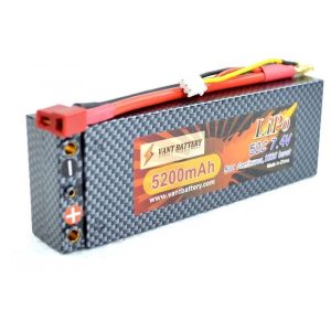 Bateria RC Li-Po 7.4V 5200mAh 50C